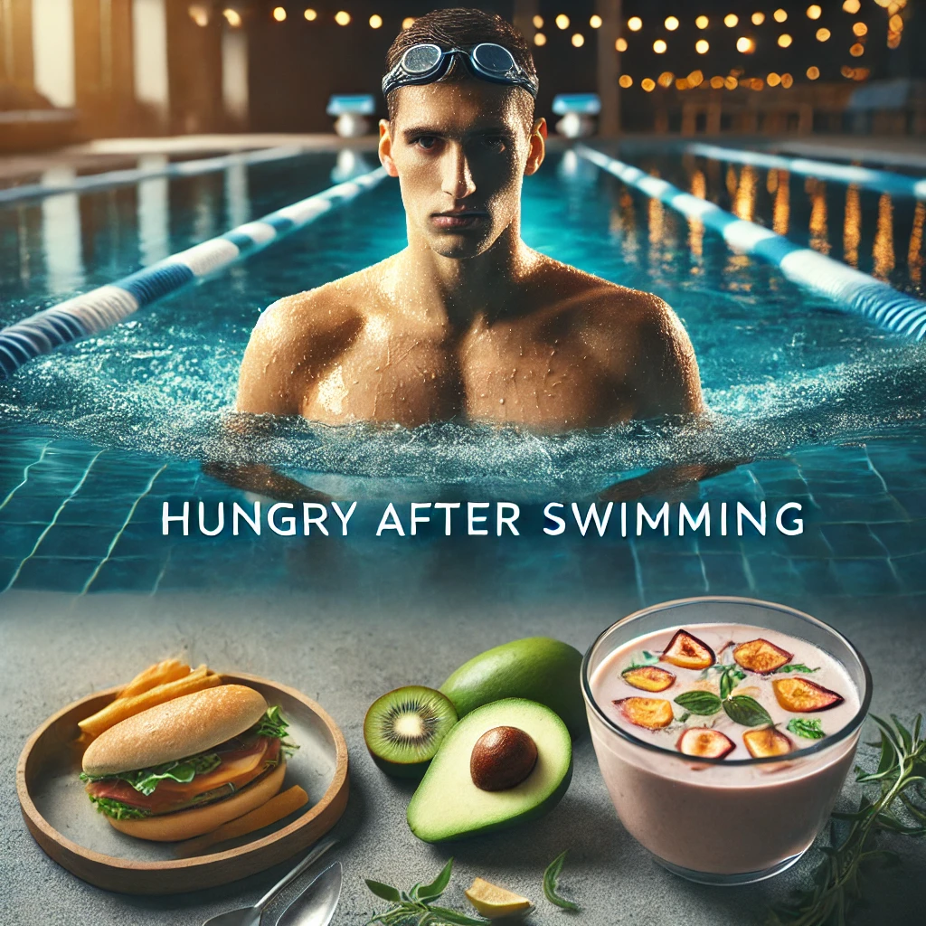 Pourquoi ai-je faim après la natation ?